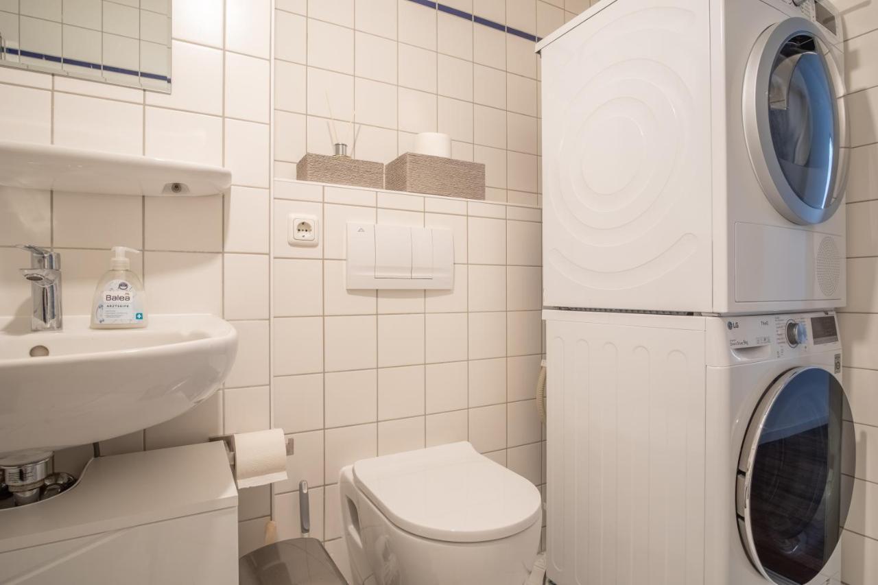 Arbeitsplatz, Balkon, Tiefgarage Naehe Neue Messe Leilighet Leipzig Eksteriør bilde