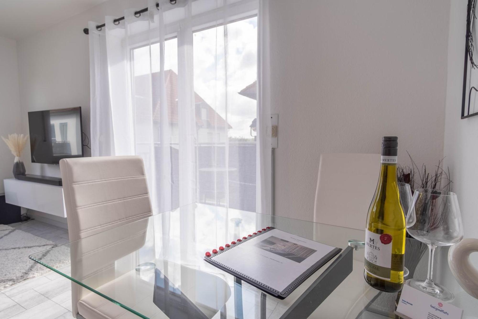 Arbeitsplatz, Balkon, Tiefgarage Naehe Neue Messe Leilighet Leipzig Eksteriør bilde